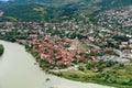 Mtskheta town cityscape in Georgia