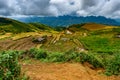 Mu Cang Chai, landscape terraced rice field near Sapa