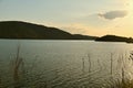 Muak Lek Reservoir During Sunset in Saraburi Province