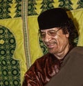 Muammar al Gaddafi Royalty Free Stock Photo