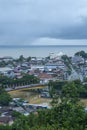 Muara arau view from Kampung Batu, Padang, West Sumatra, Indonesia