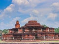 Muara Takus temple, one of the Hindu Buddhist relics in Riau, Indonesia. Royalty Free Stock Photo