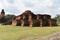 THE VIEW OF MUARA TAKUS TEMPLE KAMPAR RIAU Royalty Free Stock Photo