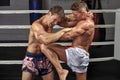 Muay Thai match Royalty Free Stock Photo