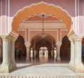 Mubarak Mahal in Jaipur City Palace, Rajasthan, India. Royalty Free Stock Photo