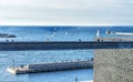 Mucem Museum Sailboats Harbor Marseille France