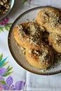 Mucenici: traditional Romanian sweet bread