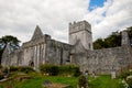 Muckross Abbey and Cemetery in Killarney National Park, Ireland, Ring of Kerry. Royalty Free Stock Photo