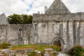 Muckross Abbey and Cemetery in Killarney National Park, Ireland, Ring of Kerry. Royalty Free Stock Photo