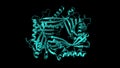 Conformational changes of I-II linker of TRPML1 channel at pH 4.5 and 7.5