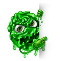 Mucus Character Royalty Free Stock Photo