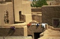 Mud-brick building, Djenne, Mali Royalty Free Stock Photo