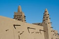 Mud brick mosque, Timbuktu. Royalty Free Stock Photo