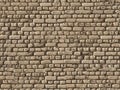 Mud brick seamless texture wall Egypt Royalty Free Stock Photo