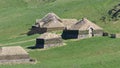 Mud clay and stone house Ireland Royalty Free Stock Photo