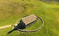 Mud clay stone Viking house