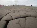 Mud close-up at Berca Mud Volcanoes, Romania