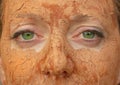 Mud Eyes Royalty Free Stock Photo