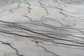 Mud Formations around the Grand Prismatic Spring Royalty Free Stock Photo