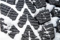 Mud and Snow tires Royalty Free Stock Photo