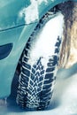 Mud and Snow tires Royalty Free Stock Photo