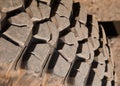 Mud terrain tire. Royalty Free Stock Photo