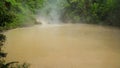 Mud volcanic lake Agco. Mindanao, Philippines.