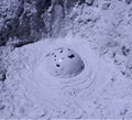 Mud volcano Royalty Free Stock Photo