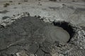 Mud volcano in Azerbaijan Royalty Free Stock Photo