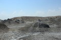 Mud volcano in Azerbaijan Royalty Free Stock Photo