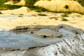 Mud volcano, Berca, Romania Royalty Free Stock Photo