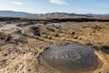 Mud Volcano Crater Royalty Free Stock Photo