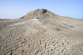 Mud volcano in Gobustan, Azerbaijan. Royalty Free Stock Photo