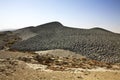 Mud volcano in Lokbatan near Baku. Azerbaijan Royalty Free Stock Photo