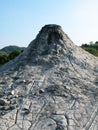 Mud volcano in the natural reserve park of Salse di Nirano. Fiorano, Italy.