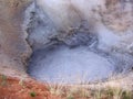 Mud Volcano at Yellowstone Royalty Free Stock Photo