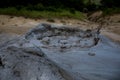 Mud volcanoes Royalty Free Stock Photo