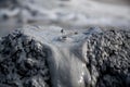 Mud volcanoes Royalty Free Stock Photo