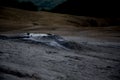 Mud volcanoes Royalty Free Stock Photo