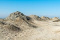 Mud volcanoes in Gobustan, Azerbaijan