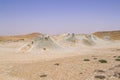 Mud volcanoes in Gobustan, Azerbaijan Royalty Free Stock Photo