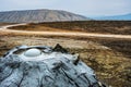 Mud volcanoes of Gobustan Royalty Free Stock Photo