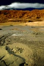 Mud volcanoes Royalty Free Stock Photo