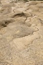 Mud Volcanoes - Texture and eruption -Romania, Buzau, Berca