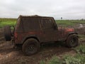 Mudbogging in the jeep