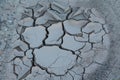 Mudcracks Royalty Free Stock Photo