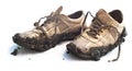 Muddy footwear shoes