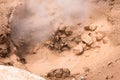 Muddy hot spring in hydrothermal systems of Yellowstone National