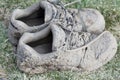 Muddy Shoes Royalty Free Stock Photo