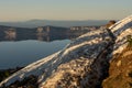 Muddy Snow Covers Trail To Garfield Peak In Crater Lake